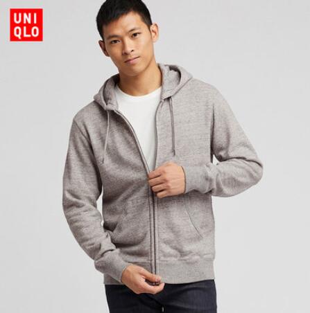 男装 连帽拉链运动开衫(长袖) 413432 优衣库UNIQLO