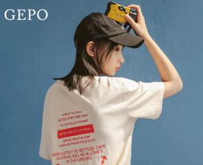 唐老鸭系列大码女装2019夏季新款纯棉T恤HM0735725